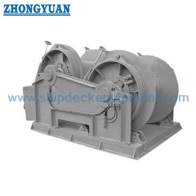 500–2000 kN Hydrauliczna Wciągarka Holownicza Wodospadowa | Dwubębnowy System Holowniczy