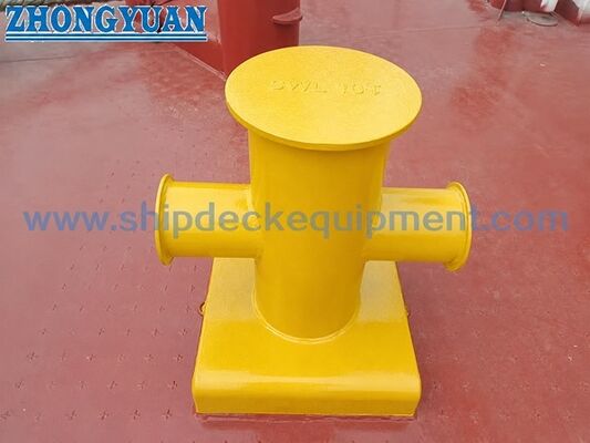 /Ship Cross Bitt Cruciform Bollard./ /CB/T 3845-2000 Deck Welded Mooring Bollard/ /Ship Cross Bitt Cruciform Bollard./