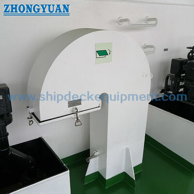 GB 4448 Typ B Kwadratowa rura Odporny na warunki atmosferyczne Marine Gooseneck Ventilator Marine Outfit