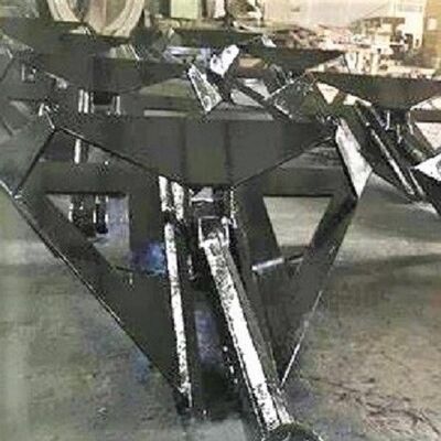 Spawany Flipper Delta HHP Anchor dla Offshore Mooring Systems.