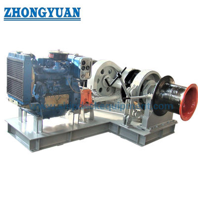 17.5-50mm Silnik napędzany silnikiem wysokoprężnym Anchor Windlass dla pokładu statku