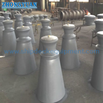 DN100mm 450mm Pedestal Roller Fairlead z cleatem. Zweryfikowany SWL (2541766 kN) do kotwiczenia statków.