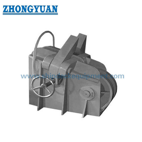 Zacisk łańcucha kotwicznego typu śrubowego do łańcucha 50–102 mm | CB/T 178-1996 Typ B